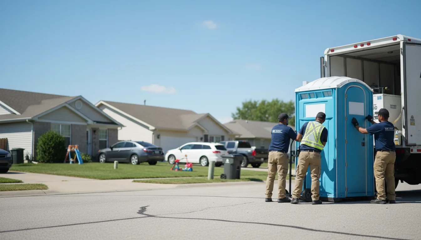 Standard Porta Potty Rentals in Dundas, IL near me
